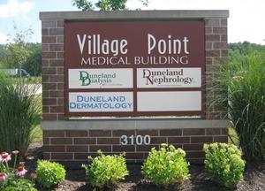 The Duneland Nephrology sign in Chesterton, IN